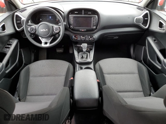 2022 Kia Soul LX with VIN KNDJ23AU8N7158876, listed as a Copart auction lot 53147065 with 64,442 mi miles and Clean Title. Bid and sale history available at DreamBid. Image 8.