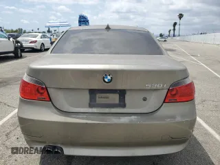 2007 BMW 5 Series 530i with VIN WBANE73537CM46172, listed as a Copart auction lot 54762505 with 111,597 mi miles and Clean title. Bid and sale history available at DreamBid. Image 6.