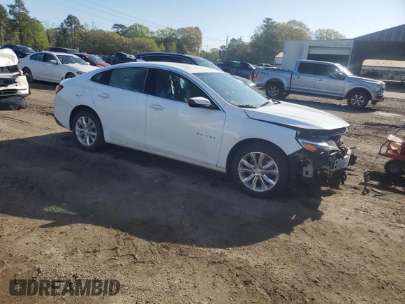 2020 Chevrolet Malibu LT with VIN 1G1ZD5STXLF004082, listed as a Copart auction lot 50250535 with 78,150 mi miles and Salvage Title. Bid and sale history available at carsss.com. Image 4.