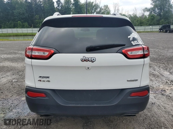 2017 Jeep Cherokee Latitude with VIN 1C4PJMCS3HW500792, listed as a Copart auction lot 65017815 with 115,644 mi miles and Clean title. Bid and sale history available at DreamBid. Image 6.
