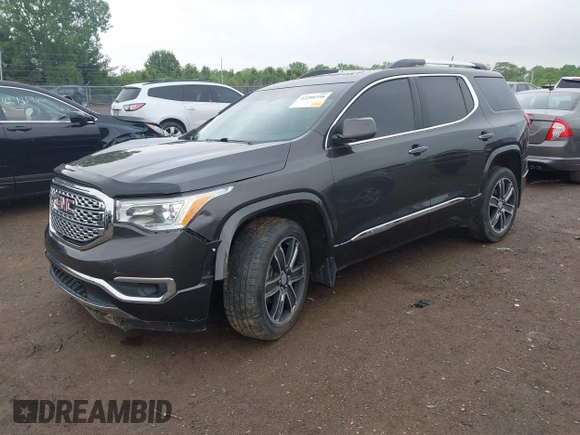 2017 GMC Acadia Denali z VIN 1GKKNXLS8HZ135349, wystawiony jako IAAI lot #42288358 z przebiegiem 130 093 mil mil oraz . Historia ofert i sprzedaży dostępna na DreamBid. Obrazek 2.