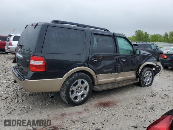 2014 Ford Expedition King Ranch with VIN 1FMJU1J50EEF45937, listed as a Copart auction lot 57770435 with 162,193 mi miles and Clean title. Bid and sale history available at DreamBid. Image 3.
