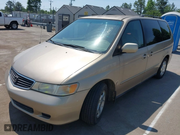 2000 Honda Odyssey EX with VIN 2HKRL1868YH001859, listed as a IAAI auction lot 42165724 with 209,393 mi miles and . Bid and sale history available at DreamBid. Image 2.