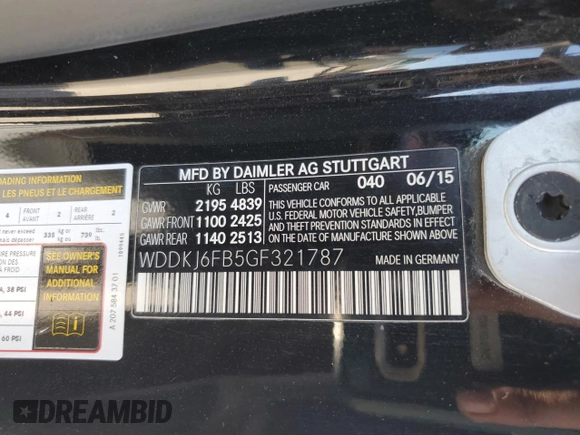 2016 Mercedes-Benz E-Class E 400 with VIN WDDKJ6FB5GF321787, listed as a Copart auction lot 50588825 with 130,676 mi miles and Salvage Title. Bid and sale history available at carsss.com. Image 13.