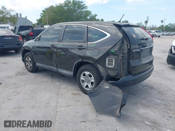 2013 Honda CR-V LX with VIN 5J6RM3H35DL038057, listed as a IAAI auction lot 41878198 with 138,196 mi miles. Bid and sale history available at carsss.com. Image 3.