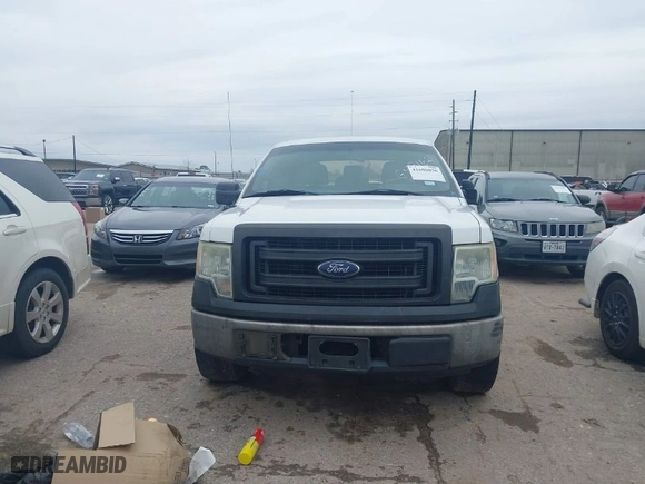 2013 Ford F-150 XL with VIN 1FTFW1CF0DKG53162, listed as a IAAI auction lot 41606056 with 235,932 mi miles. Bid and sale history available at carsss.com. Image 12.