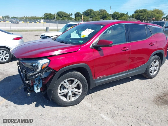 2019 GMC Terrain SLE with VIN 3GKALMEV1KL213797, listed as a IAAI auction lot 41700744 with 73,056 mi miles. Bid and sale history available at carsss.com. Image 18.