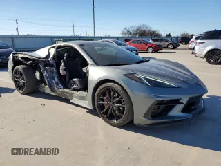 2023 Chevrolet Corvette 2LT z VIN 1G1YB2D41P5132406, wystawiony jako Copart lot #43262785 z przebiegiem 11 964 mil mil oraz Szkoda całkowita • Salvage title. Historia ofert i sprzedaży dostępna na DreamBid. Obrazek 4.
