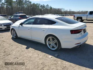 2018 Audi A5 Sportback Prestige with VIN WAUFNCF58JA041775, listed as a Copart auction lot 43404344 with 28,768 mi miles. Bid and sale history available at carsss.com. Image 2.