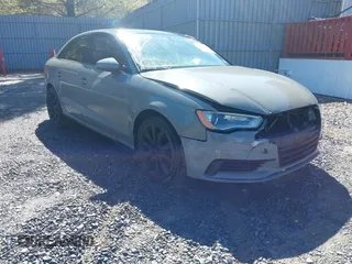 2015 Audi A3 1.8T Premium with VIN WAUACGFF3F1007685, listed as a IAAI auction lot 41843843 with 82,225 mi miles. Bid and sale history available at carsss.com. Image 1.