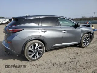 2023 Nissan Murano SL z VIN 5N1AZ2CS5PC118035, wystawiony jako Copart lot #48243235 z przebiegiem 20 447 mil mil oraz Szkoda całkowita • Salvage title. Historia ofert i sprzedaży dostępna na DreamBid. Obrazek 3.