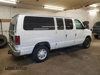 2007 Ford Econoline Passenger XL with VIN 1FBNE31L37DB06290, listed as a Copart auction lot 42892025 with 108,757 mi miles and Salvage Title. Bid and sale history available at carsss.com. Image 3.