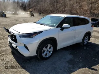 2021 Toyota Highlander L with VIN 5TDBZRBH9MS097756, listed as a Copart auction lot 49307905 with 92,072 mi miles and Salvage title. Bid and sale history available at DreamBid. Image 1.