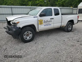 2019 Toyota Tacoma SR with VIN 5TFRX5GN8KX161983, listed as a Copart auction lot 60807185 with 165,924 mi miles and Salvage title. Bid and sale history available at DreamBid. Image 1.