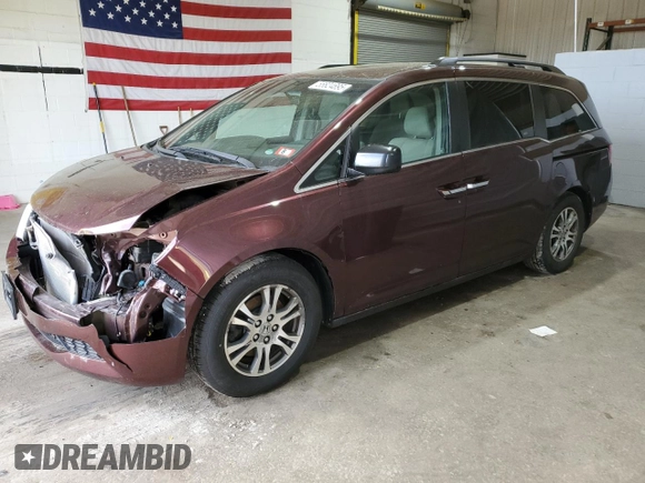 2011 Honda Odyssey EX с VIN 5FNRL5H44BB086503, выставлен на аукционе Copart как лот 55824895 с пробегом 125 324 миль миль и Списание • Salvage title. История ставок и продаж доступна на DreamBid. Изображение 1.