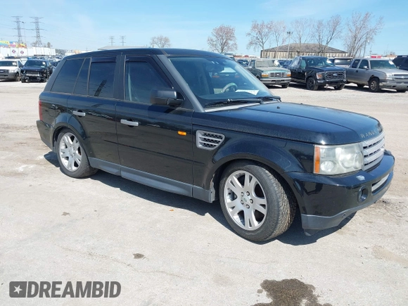 2006 Land Rover Range Rover Sport SC with VIN SALSH23406A960264, listed as a IAAI auction lot 42035373 with 111,839 mi miles. Bid and sale history available at carsss.com. Image 1.