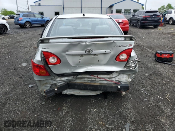 2004 Toyota Corolla CE with VIN 2T1BR32E04C304014, listed as a Copart auction lot 55732395 with 225,413 mi miles and Salvage Title. Bid and sale history available at DreamBid. Image 6.