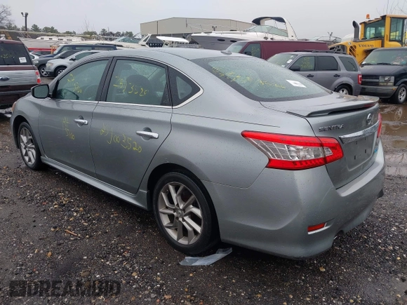2014 Nissan Sentra S with VIN 3N1AB7AP8EL633376, listed as a IAAI auction lot 41960394 with Not Provided miles and . Bid and sale history available at DreamBid. Image 3.