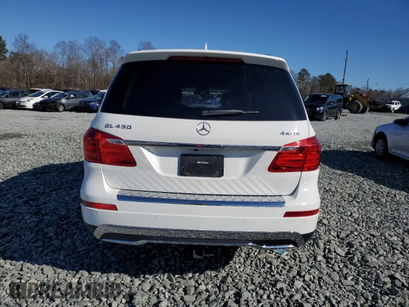 2016 Mercedes-Benz GL with VIN 4JGDF6EE7GA653089, listed as a Copart auction lot 88741535 with 135,396 mi miles and Salvage Title. Bid and sale history available at carsss.com. Image 6.