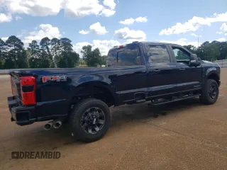 2024 Ford F-350 XL with VIN 1FT8W3BT2REC89943, listed as a Copart auction lot 56751645 with 1,758 mi miles and Salvage title. Bid and sale history available at DreamBid. Image 3.