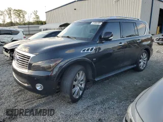 2014 Infiniti QX80 with VIN JN8AZ2NE7E9066269, listed as a Copart auction lot 51808785 with 0 mi miles and Clean Title. Bid and sale history available at carsss.com. Image 1.