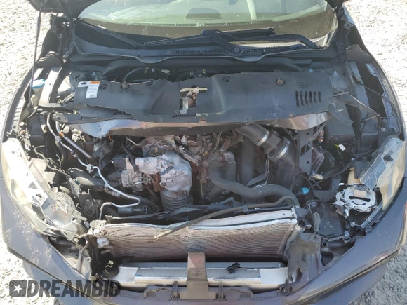 2017 Honda Civic Si with VIN 2HGFC3A56HH752212, listed as a Copart auction lot 52446995 with 134,218 mi miles and Salvage Title. Bid and sale history available at DreamBid. Image 11.