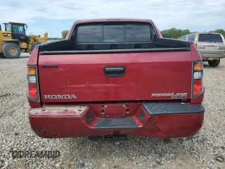 2006 Honda Ridgeline RT with VIN 2HJYK16216H550450, listed as a Copart auction lot 69658714 with 49,183 mi miles and Salvage Title. Bid and sale history available at carsss.com. Image 6.