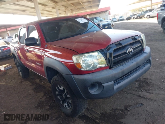 2008 Toyota Tacoma PreRunner with VIN 5TEJU62N88Z564169, listed as a IAAI auction lot 41551652 with 290,746 mi miles. Bid and sale history available at carsss.com. Image 1.