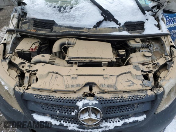 2017 Mercedes-Benz Metris Cargo Cargo with VIN WD3PG2EA0H3209024, listed as a Copart auction lot 88327355 with Not Provided miles and Salvage Title. Bid and sale history available at DreamBid. Image 12.