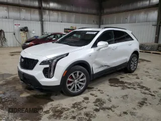 2021 Cadillac XT4 AWD Sport with VIN 1GYFZFR41MF076686, listed as a Copart auction lot 85263034 with 19,035 mi miles and Salvage title. Bid and sale history available at DreamBid. Image 1.