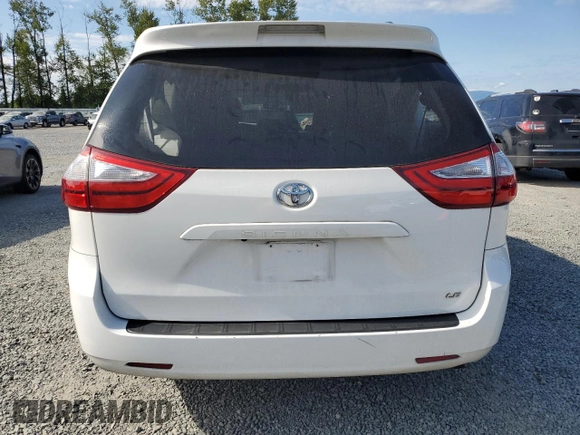 2017 Toyota Sienna LE Auto Access Seat with VIN 5TDKZ3DC2HS807651, listed as a Copart auction lot 61308995 with 148,707 mi miles and Salvage title. Bid and sale history available at DreamBid. Image 6.