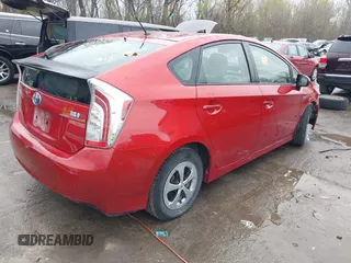 2014 Toyota Prius Four with VIN JTDKN3DU7E1832736, listed as a IAAI auction lot 41936543 with 106,755 mi miles and . Bid and sale history available at DreamBid. Image 4.
