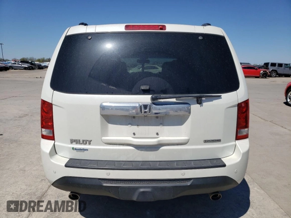 2015 Honda Pilot Touring with VIN 5FNYF3H94FB007744, listed as a Copart auction lot 49512015 with 122,912 mi miles and Salvage Title. Bid and sale history available at carsss.com. Image 6.