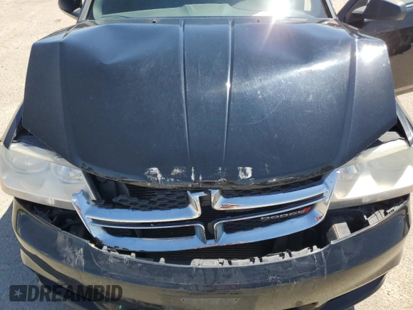 2012 Dodge Avenger SE with VIN 1C3CDZABXCN220988, listed as a Copart auction lot 53003895 with 145,503 mi miles and Salvage Title. Bid and sale history available at carsss.com. Image 11.
