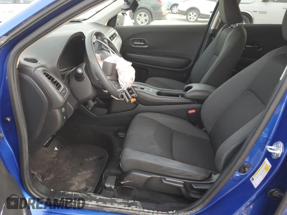 2021 Honda HR-V EX with VIN 3CZRU6H53MM733865, listed as a Copart auction lot 45869125 with 41,680 mi miles and Salvage Title. Bid and sale history available at carsss.com. Image 6.
