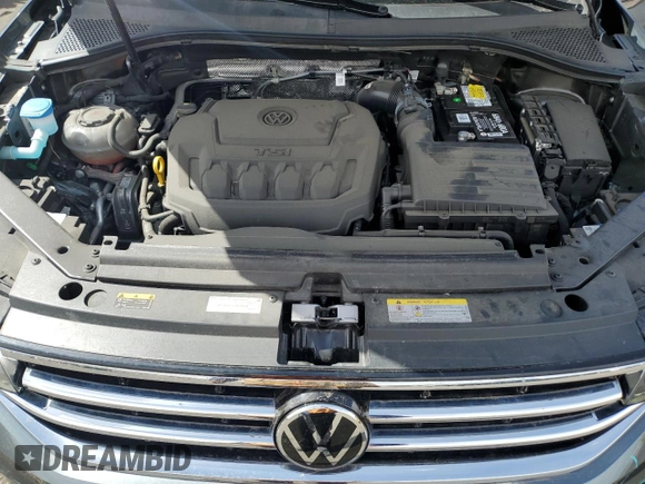 2024 Volkswagen Tiguan S with VIN 3VVFB7AX6RM010391, listed as a Copart auction lot 48162325 with 9,715 mi miles and Salvage title. Bid and sale history available at DreamBid. Image 11.