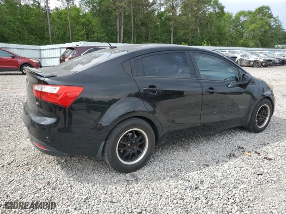 2013 Kia Rio LX with VIN KNADM4A36D6305864, listed as a Copart auction lot 54361195 with 164,044 mi miles and Clean Title. Bid and sale history available at carsss.com. Image 3.