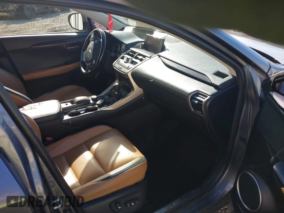 2016 Lexus NX 200t with VIN JTJYARBZ9G2036927, listed as a IAAI auction lot 41609837 with 215,448 mi miles. Bid and sale history available at carsss.com. Image 5.