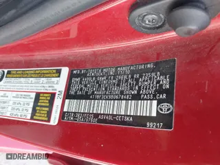 2011 Toyota Camry LE with VIN 4T1BF3EK9BU678482, listed as a IAAI auction lot 41894101 with 235,194 mi miles. Bid and sale history available at carsss.com. Image 9.