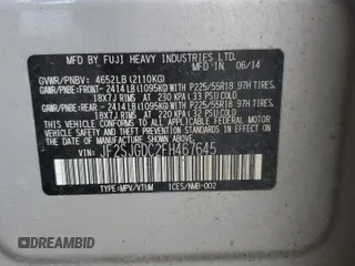 2015 Subaru Forester 2.0XT Premium with VIN JF2SJGDC2FH467645, listed as a Copart auction lot 51121625 with 176,749 mi miles and Salvage Title. Bid and sale history available at carsss.com. Image 13.