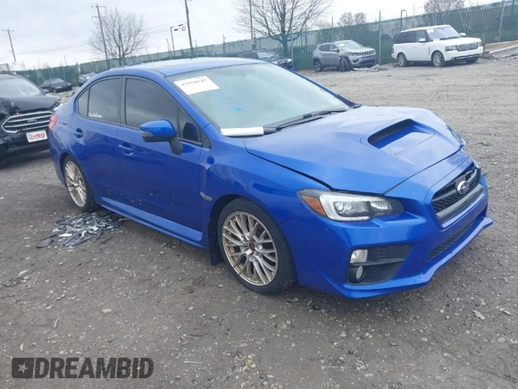 2017 Subaru WRX Limited with VIN JF1VA1L65H9838742, listed as a IAAI auction lot 41950947 with 110,281 mi miles. Bid and sale history available at carsss.com. Image 1.