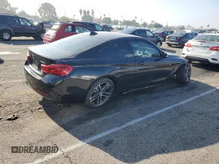 2019 BMW 4 Series 430i with VIN WBA4W3C56KAF93515, listed as a Copart auction lot 84089804 with 62,521 mi miles and Salvage Title. Bid and sale history available at carsss.com. Image 3.