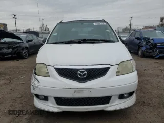 2003 Mazda MPV LX with VIN JM3LW28J030367920, listed as a Copart auction lot 86122524 with 190,138 mi miles and Salvage Title. Bid and sale history available at carsss.com. Image 5.
