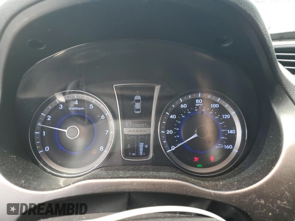 2012 Hyundai Azera с VIN KMHFH4JG7CA169397, выставлен на аукционе Copart как лот 55415055 с пробегом 138 207 миль миль и Списание • Salvage title. История ставок и продаж доступна на DreamBid. Изображение 9.