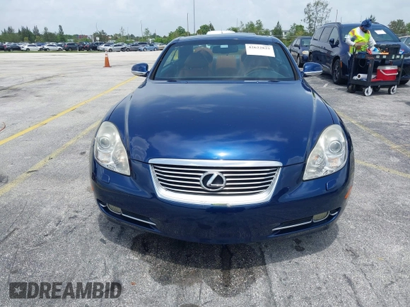 2006 Lexus SC 430 with VIN JTHFN48Y569001385, listed as a IAAI auction lot 42622825 with 61,002 mi miles and . Bid and sale history available at DreamBid. Image 6.
