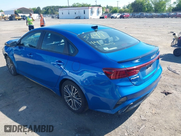 2023 Kia Forte GT-Line with VIN 3KPF54AD0PE568996, listed as a IAAI auction lot 39471420 with 72,969 mi miles. Bid and sale history available at carsss.com. Image 3.