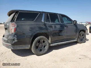2023 Chevrolet Tahoe Commercial with VIN 1GNSCLED8PR341446, listed as a Copart auction lot 50974855 with 42,622 mi miles and Salvage Title. Bid and sale history available at carsss.com. Image 3.