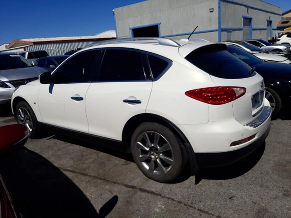 2015 Infiniti QX50 Journey with VIN JN1BJ0HP6FM730720, listed as a Copart auction lot 53863244 with 219,565 mi miles and Clean Title. Bid and sale history available at carsss.com. Image 2.