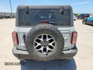 2024 Ford Bronco Badlands with VIN 1FMEE9BP5RLA42032, listed as a Copart auction lot 66133425 with 4,143 mi miles and Salvage title. Bid and sale history available at DreamBid. Image 6.