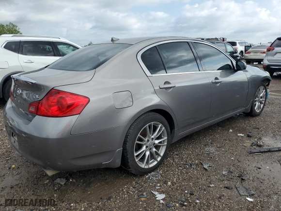 2008 Infiniti G35 Sedan Journey with VIN JNKBV61EX8M206291, listed as a Copart auction lot 50401225 with 219,217 mi miles and Salvage Title. Bid and sale history available at carsss.com. Image 3.